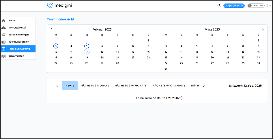 Terminbuchung im Handumdrehen
